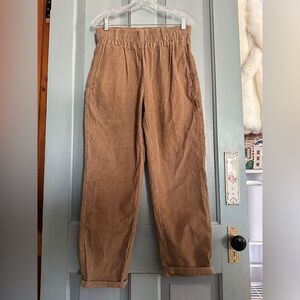 Uncle fu retro clothing boys XL corduroy pants tan